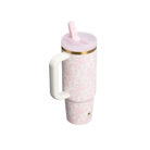 Stanley 1913 x LoveShackFancy Holiday Quencher ProTour Flip Straw Tumbler (30OZ) Coquette Bow Chantilly