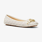 Michael Kors Fulton Studded Logo Moccasin Vanilla