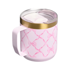 Stanley 1913 X Loveshackfancy Holiday Everyday Camp Mug Set Baby Bow Pink Peppermint 12 OZ