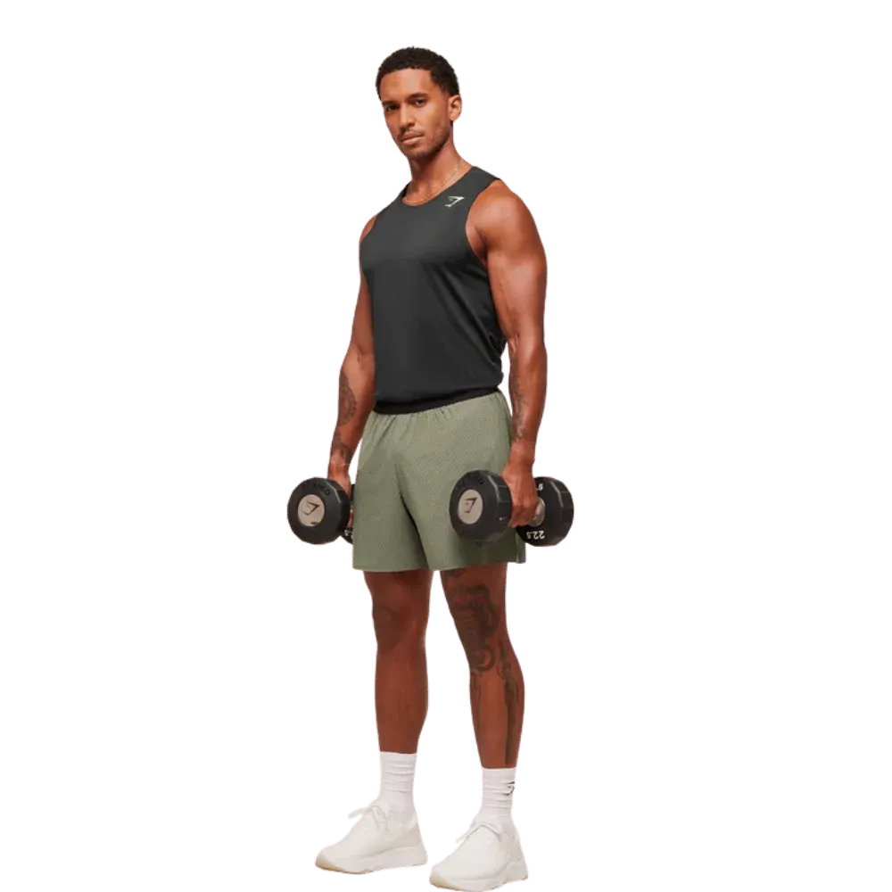 Gymshark Sport Zero 5" Short Base Green
