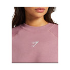 Gymshark Training Oversized Fleece Sweatshirt Calm Pink