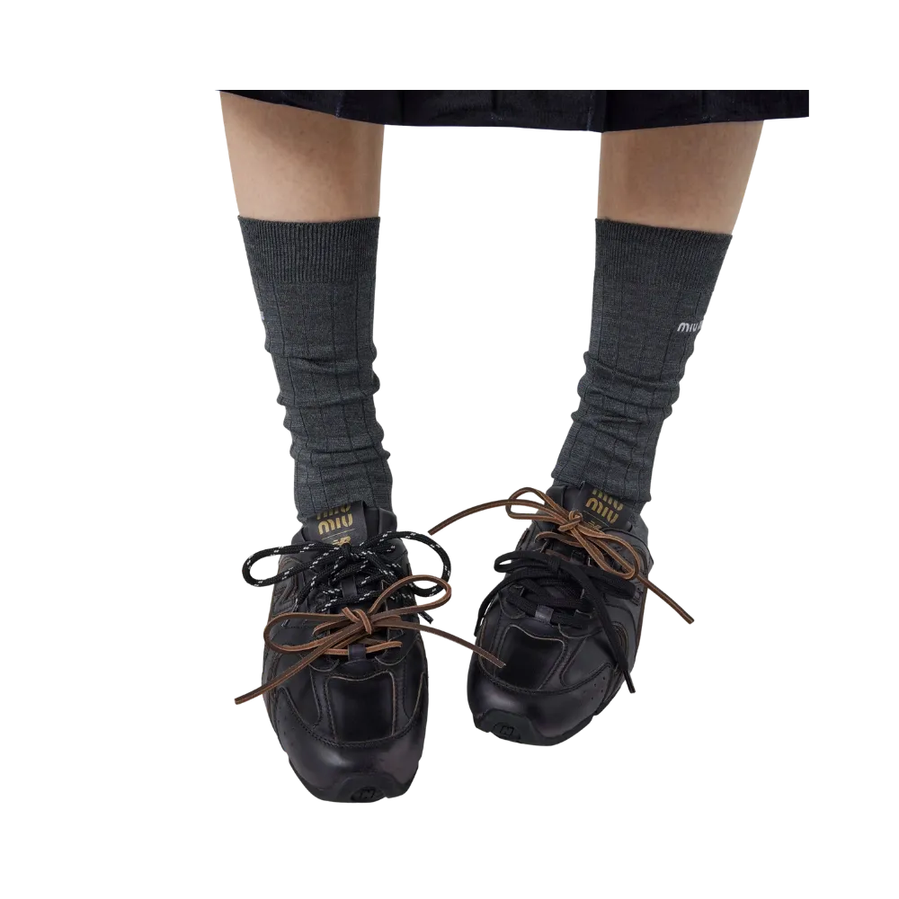 New Balance x Miu Miu Wmns 530 SL Mule 'Black Deco'