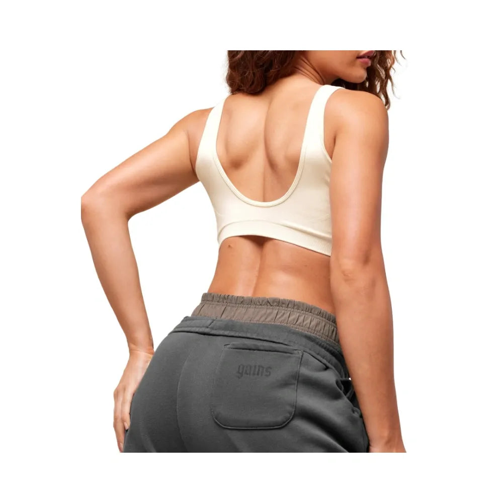 Gymshark Everyday Seamless Sports Bra - Light Support Soft White