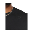 Gymshark Power T-Shirt Oversized Fit Black