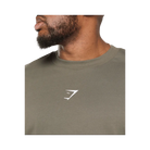 Gymshark Training Dept. T-Shirt Oversized Fit Camo Brown