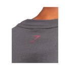 Gymshark Lifting Essentials T-Shirt Oversized Fit Onyx Grey