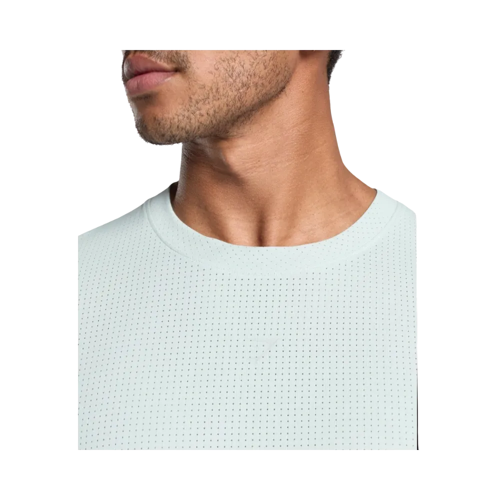 Gymshark Running T Shirt Slim Fit Cool Blue
