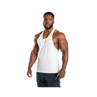 Gymshark React Stringer Slim Fit White