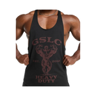 Gymshark Heavy Duty Stringer Slim Fit Black