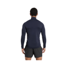 Gymshark Vital Seamless 1/4 Zip Slim Fit Navy/Heavy Blue