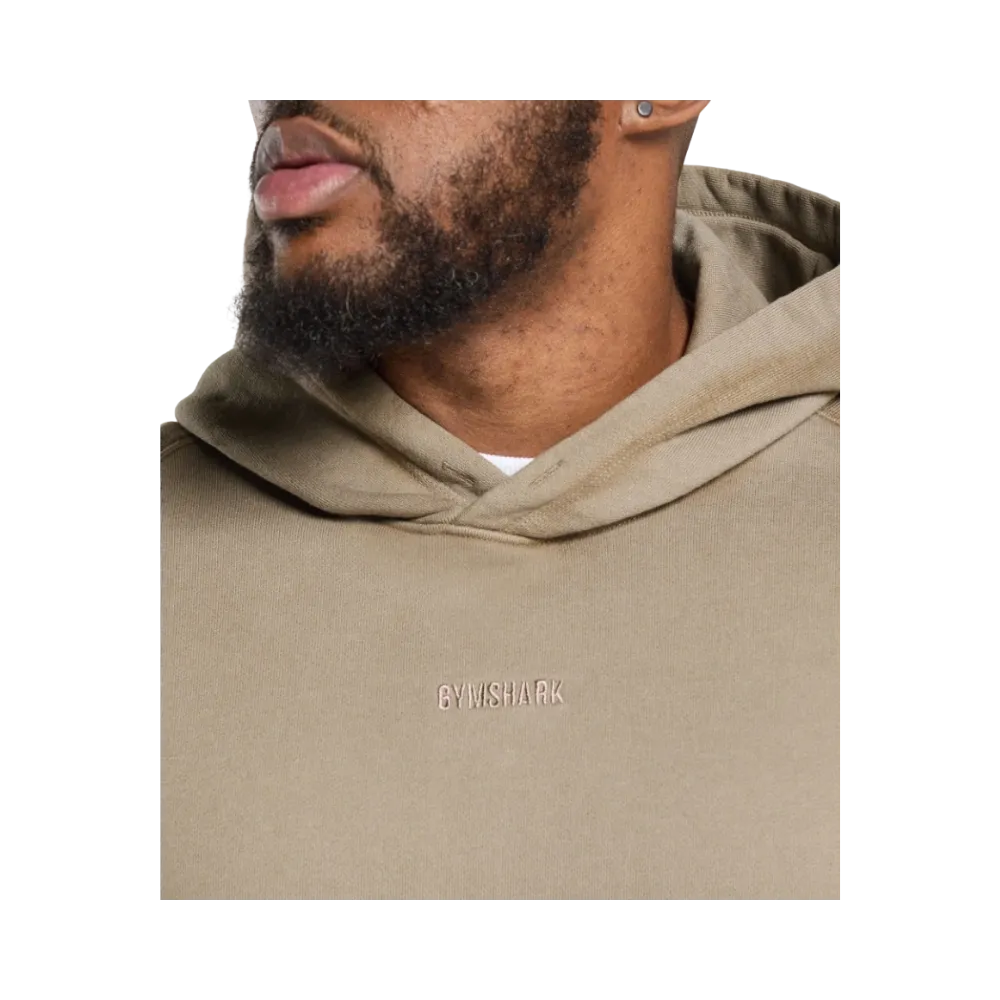 Gymshark Heavyweight Hoodie Oversized Lifestyle Brown