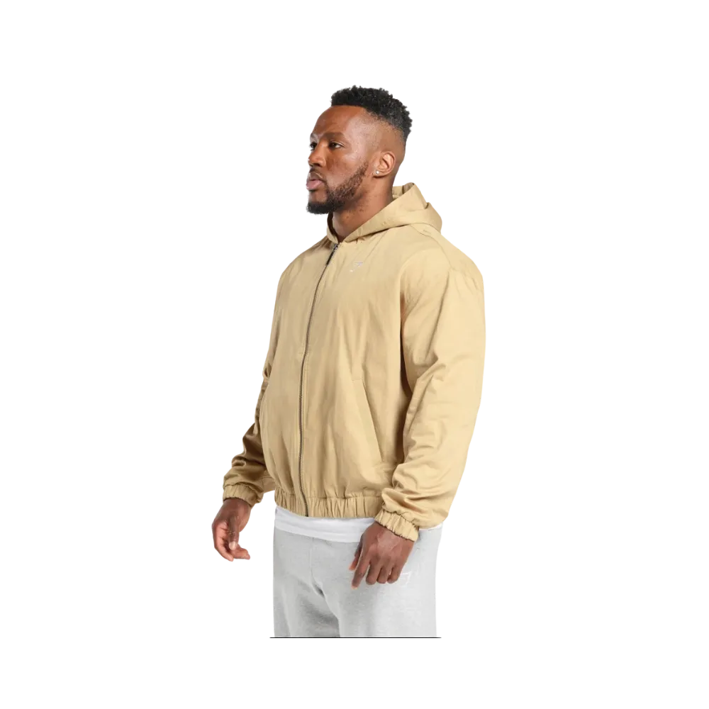Gymshark Oversized Hooded Jacket Sand Beige