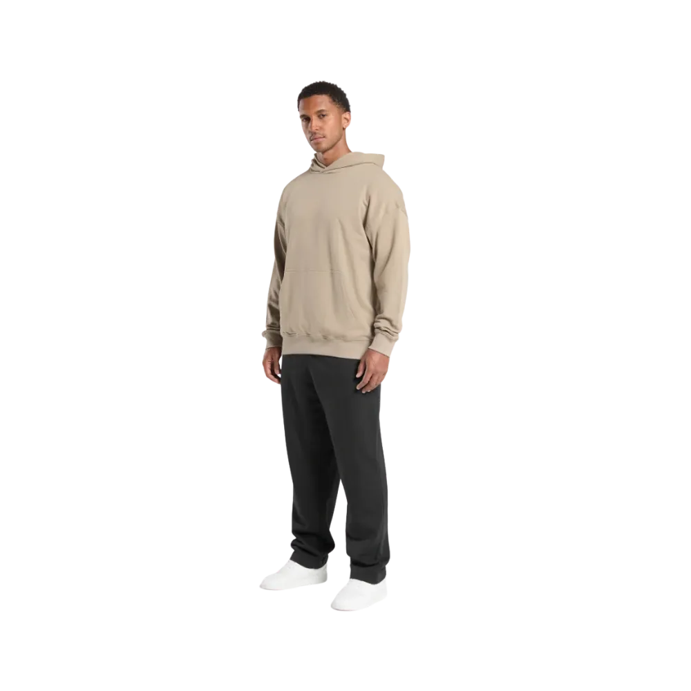 Gymshark Rest Day Essentials Hoodie Oversized Fit Sand Brown