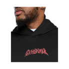 Gymshark Metal Lifting Graphic Hoodie Oversized Fit Black
