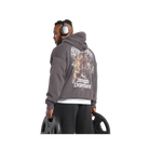 Gymshark Strength Department Animal Oversized Hoodie Greyed Purple