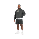 Gymshark Heavyweight Rib Hoodie Oversized Fit Asphalt Grey