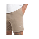 Gymshark Crest 7" Shorts Slim Fit Lifestyle Brown