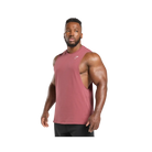 Gymshark Critical Drop Arm Tank Slim Fit Washed Berry Pink