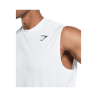 Gymshark Oversized Performance Tank White