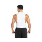 Gymshark React Drop Arm Tank Slim Fit White