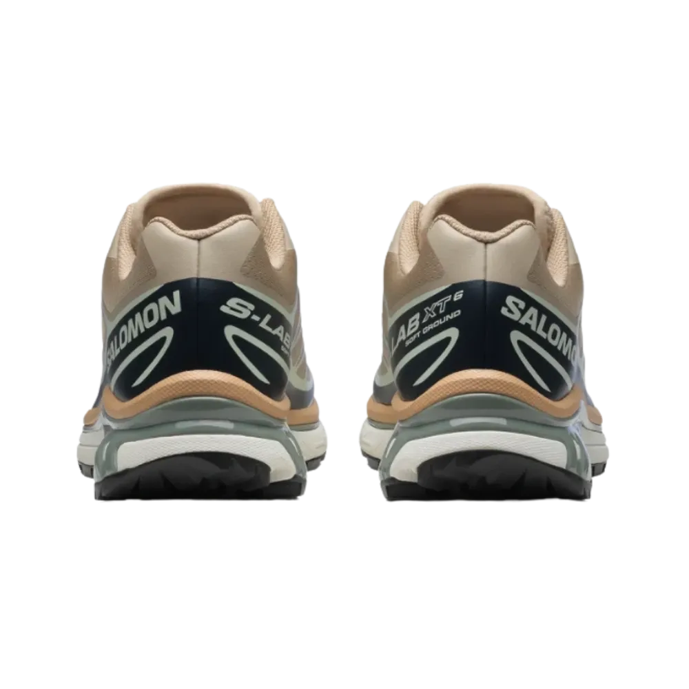 Salomon XT-6 Oxford Tan / Carbon / Clearly Aqua