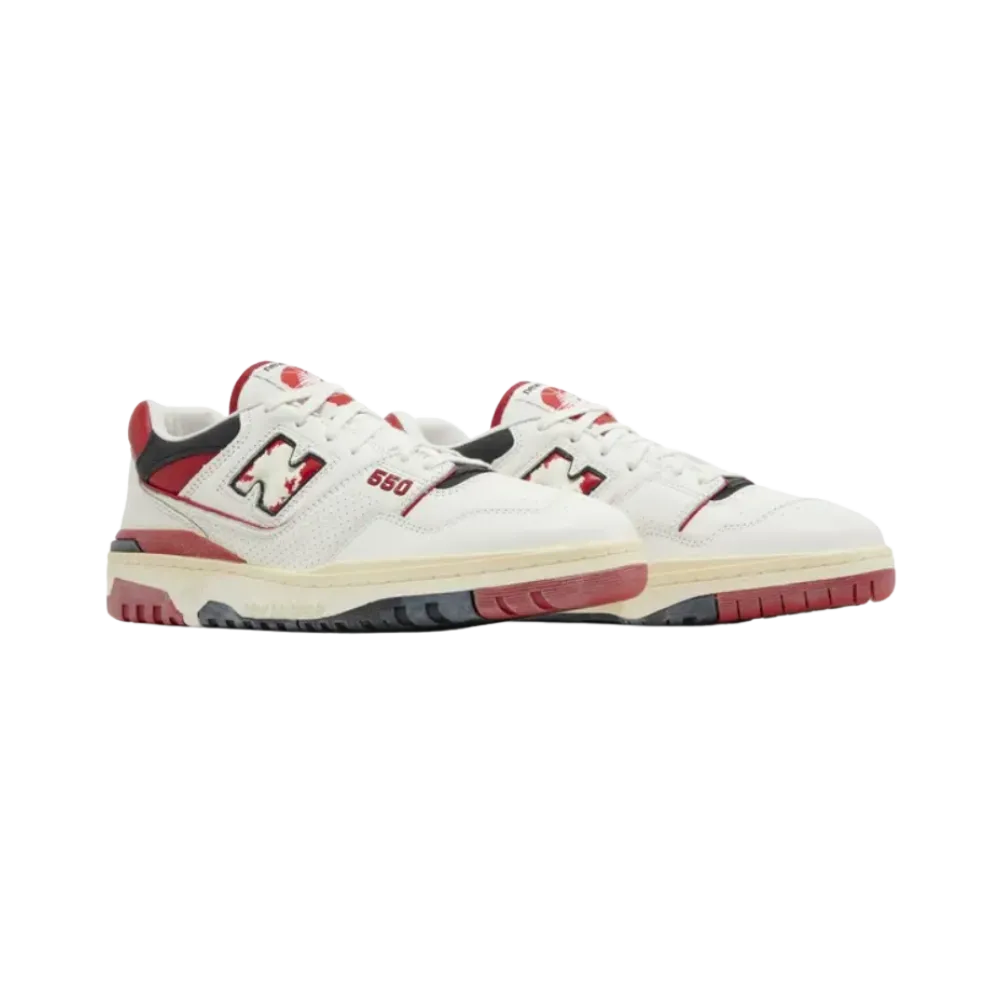 New Balance 550 Vintage Pack Team Red