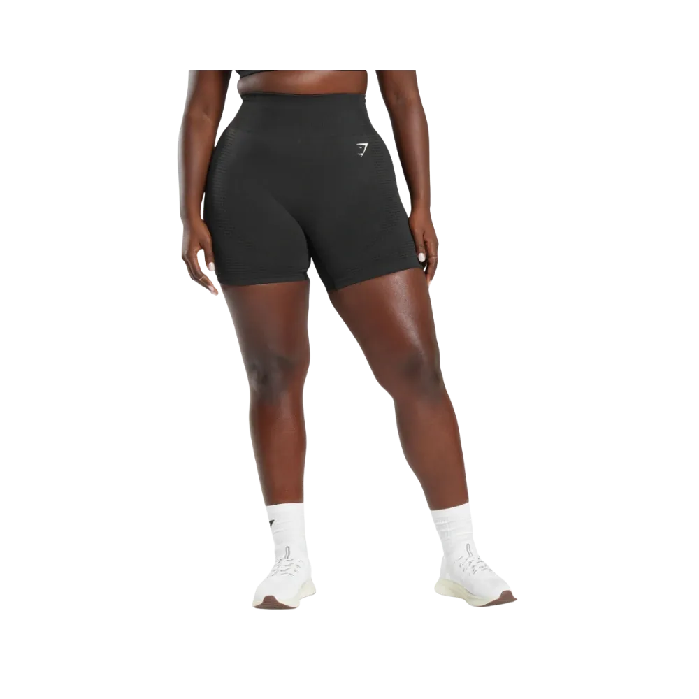Gymshark Vital Shorts compression fit Black Marl