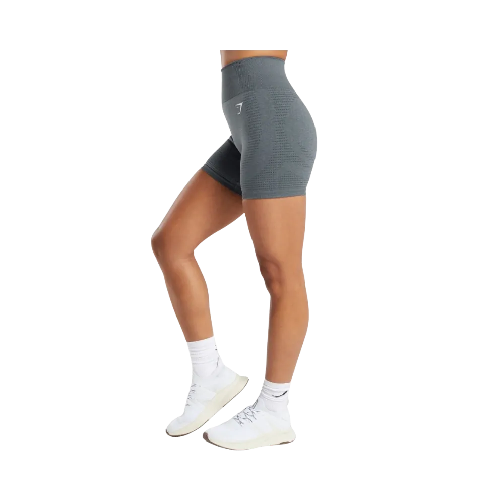 Gymshark Vital Shorts compression fit Strong Grey Marl