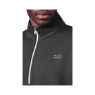 Alo Men's Accolade 1/4 Zip Pullover Anthracite
