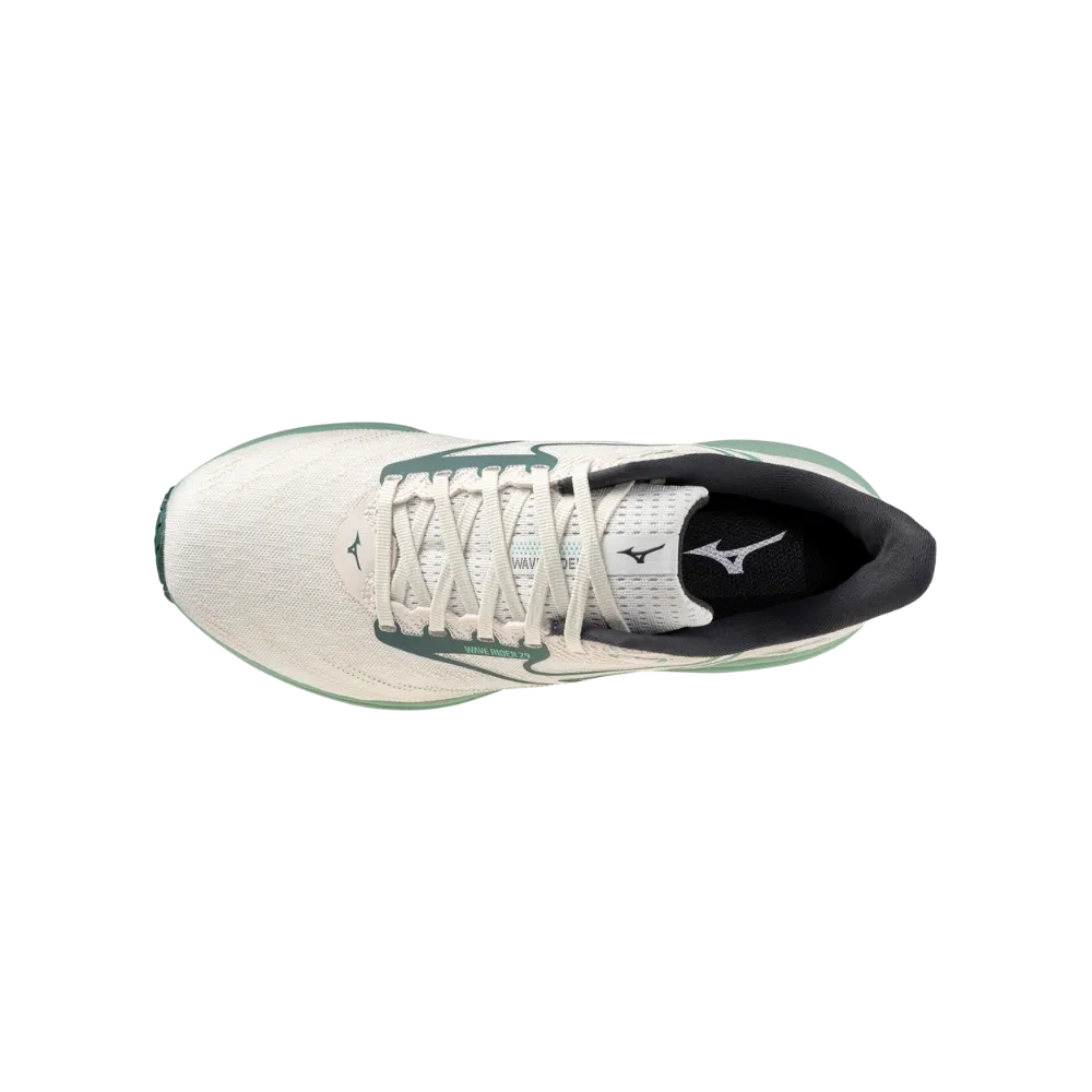 Mizuno Wave Rider 29 White-Bistro Green