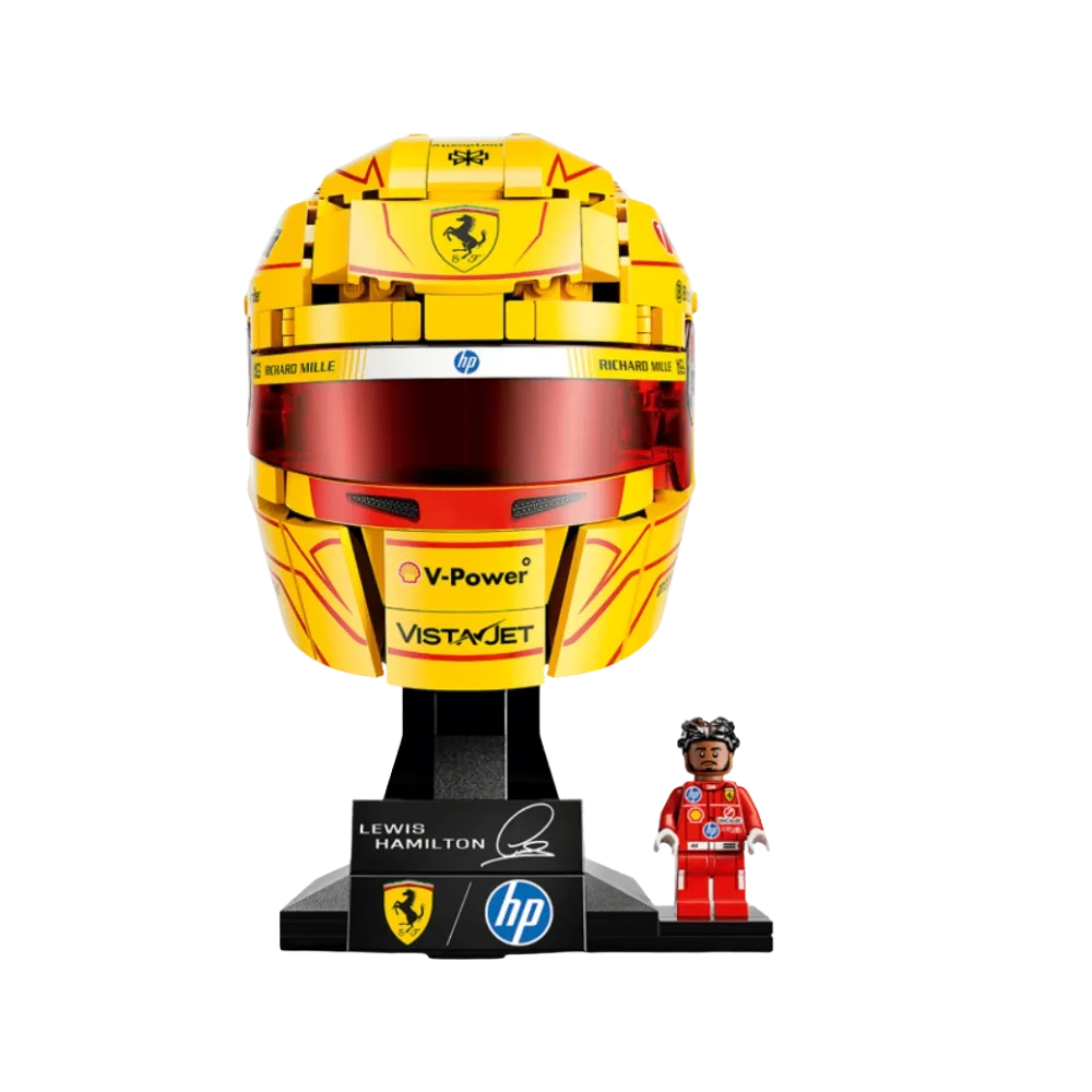 Lego Scuderia Ferrari HP Lewis Hamilton Helmet