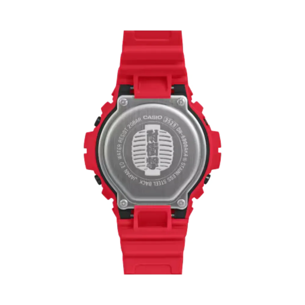 G-Shock Digital Red Lantern Series DW-6900AKA-4
