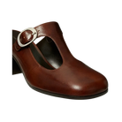 Tory Burch Violet T-Strap Heeled Mule Negroni