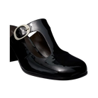Tory Burch Violet T-Strap Heeled Mule Perfect Black