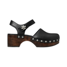 Tory Burch Turnlock Clog Perfect Black