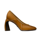 Tory Burch Peep-Toe Pump Caramel Tan