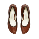 Tory Burch Peep-Toe Pump Russet brown