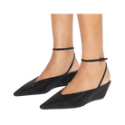 Tory Burch Pavé Wedge Perfect Black