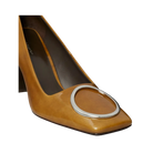 Tory Burch Ring Pump Caramel Tan