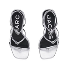 Marc Jacobs The Metallic Leather Daisy Silver
