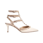 Valentino Rockstud Caged Pump 65mm Ivory