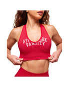 Gyshark Lift Varsity Seamless Tank Carmine Red