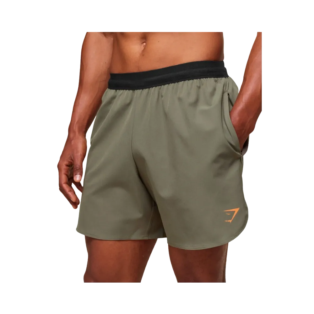 GymShark Fit Repeat 6" Shorts Base Green