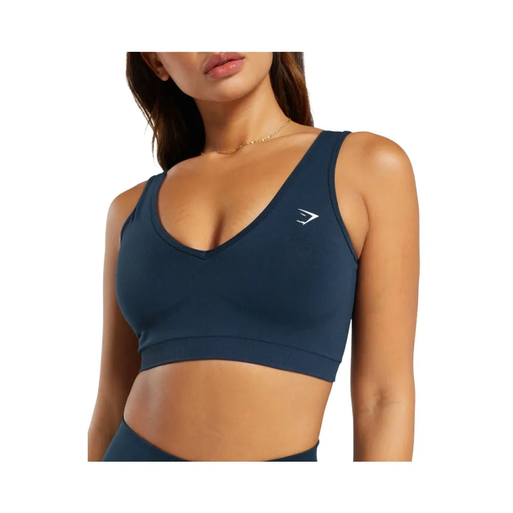 Gymshark Everyday Seamless Sports Bra - Light Support Navy