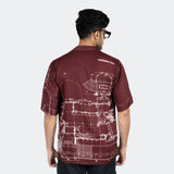 Architect's Shirt in Maroon