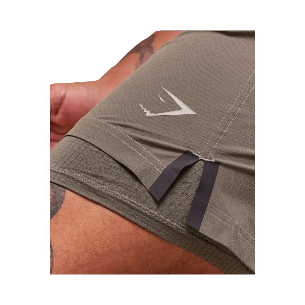 GymShark Tactical 6" Camo Brown