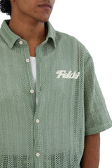 FEKKI SAGE CROCHET SHIRT