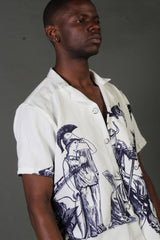 CERISE MYTHOLOGICAL ICONS SHIRT - dawntown