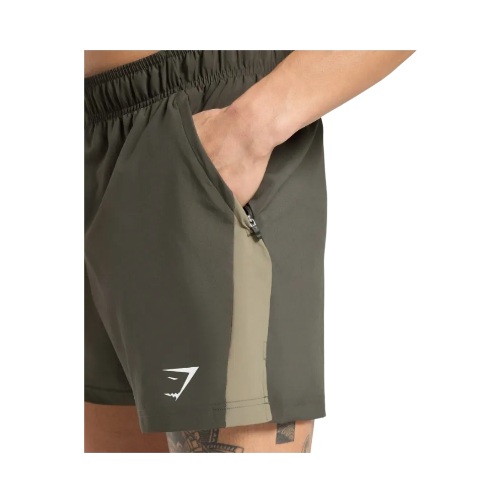 Gymshark Sport 5" Shorts Strength Green