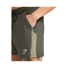 Gymshark Sport 5" Shorts Strength Green